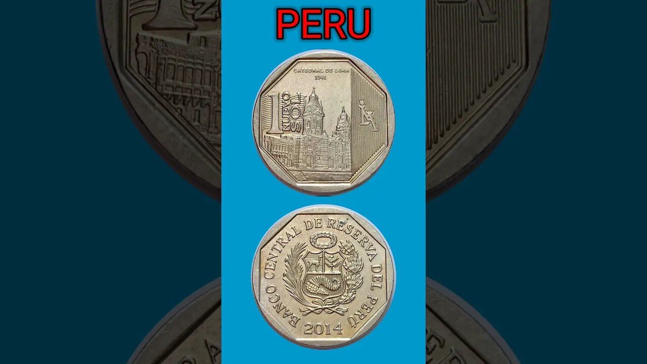 PERU 1 SOL 2014.#shorts @COINNOTESZ #peru