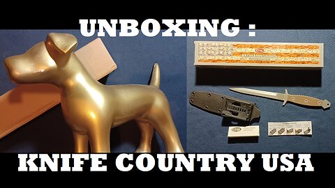 UNBOXING *SPECIAL*: Knife Country USA: Case Besh Wedge Fixed Blade Knife 21945