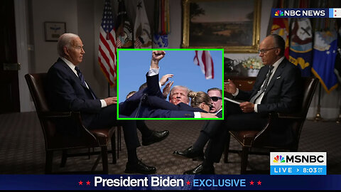 Joe Biden Can't Help but Bring Up J6 When Asked About the Trump Assassination Attempt