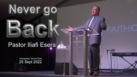 Never go Back