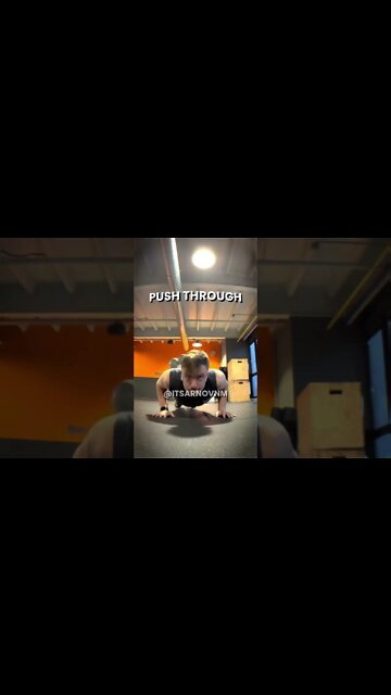 Push Through When Life Gets HARD… | @ARNO