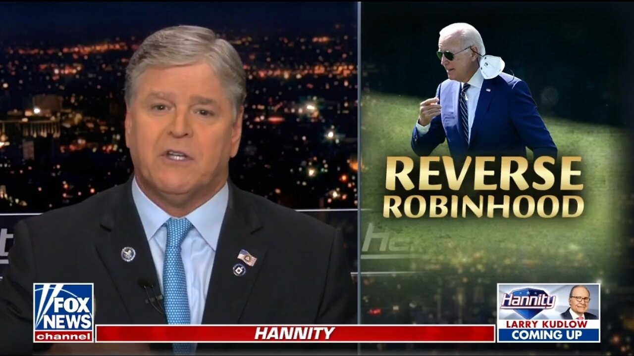 Hannity: Biden's Student Loan Scam Should Be Called 'Biden Bribery & Vote Buying Act'