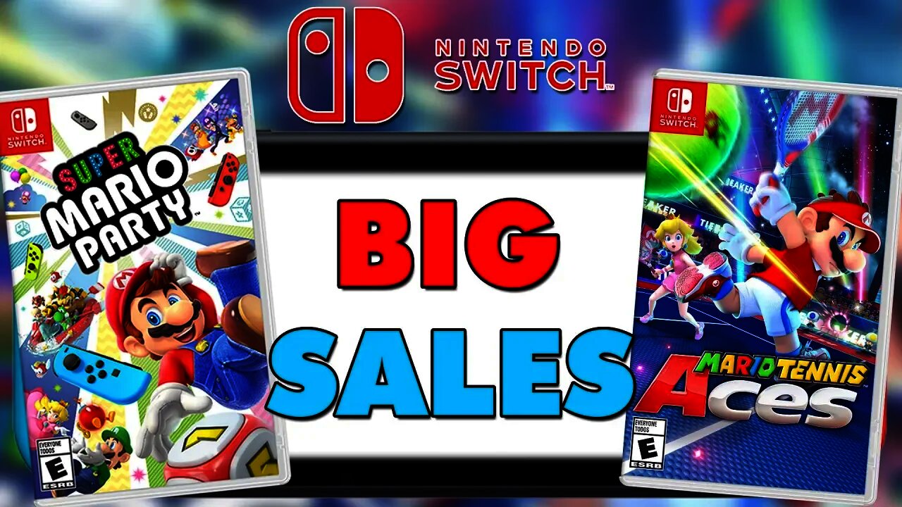 Mario Tennis Aces & Super Mario Party BIG Sales (Performing GREAT Compared To Past Entries)