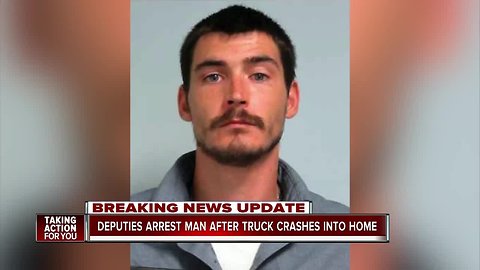 Deputies arrest driver accused plowing into home, leaving 71-year-old woman pinned under truck