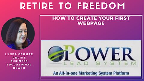 How to create your first webpage