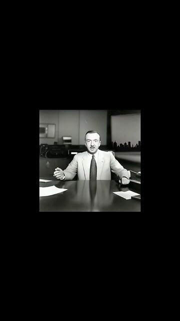 Walter Cronkite covers John Durham testifying before congress