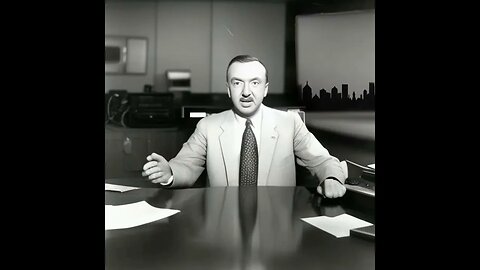 Walter Cronkite covers John Durham testifying before congress