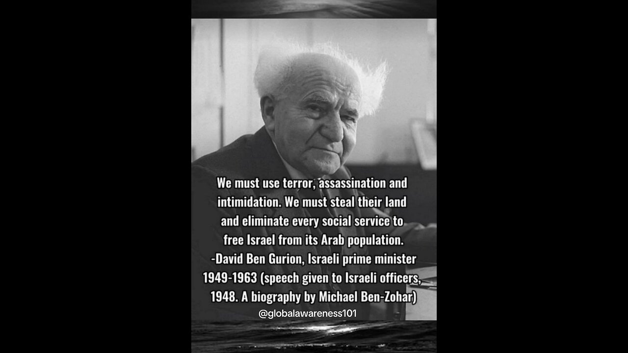Israel plans to take by force the surrounding countries sovereign territory