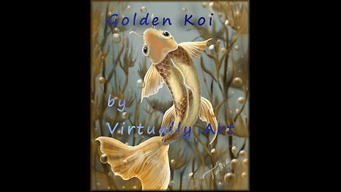 Golden Koi presented by Virtually Art
