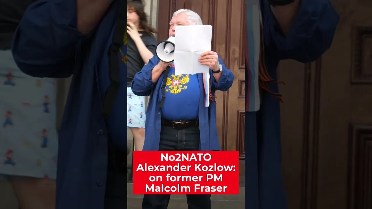 "No Alliance With Any Country!" - No2NATO Protest - RawCut #Shorts
