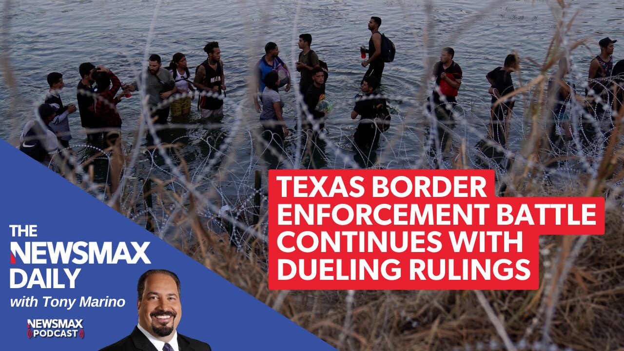 Courts Continue Texas Border Battle | The NEWSMAX Daily (03/20/2024)