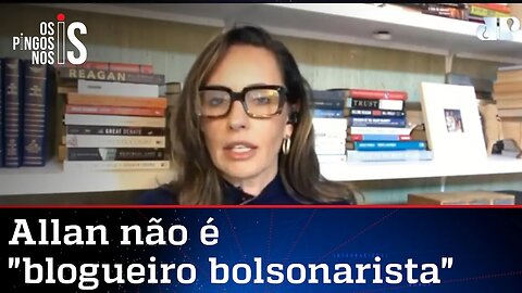 Ana Paula Henkel: Allan dos Santos é jornalista, gostem ou não do trabalho dele