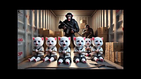 Kitten Kidnapped while going to School! #cat #cute #ai #catlover #catvideos #cutecat #kitten #aicat