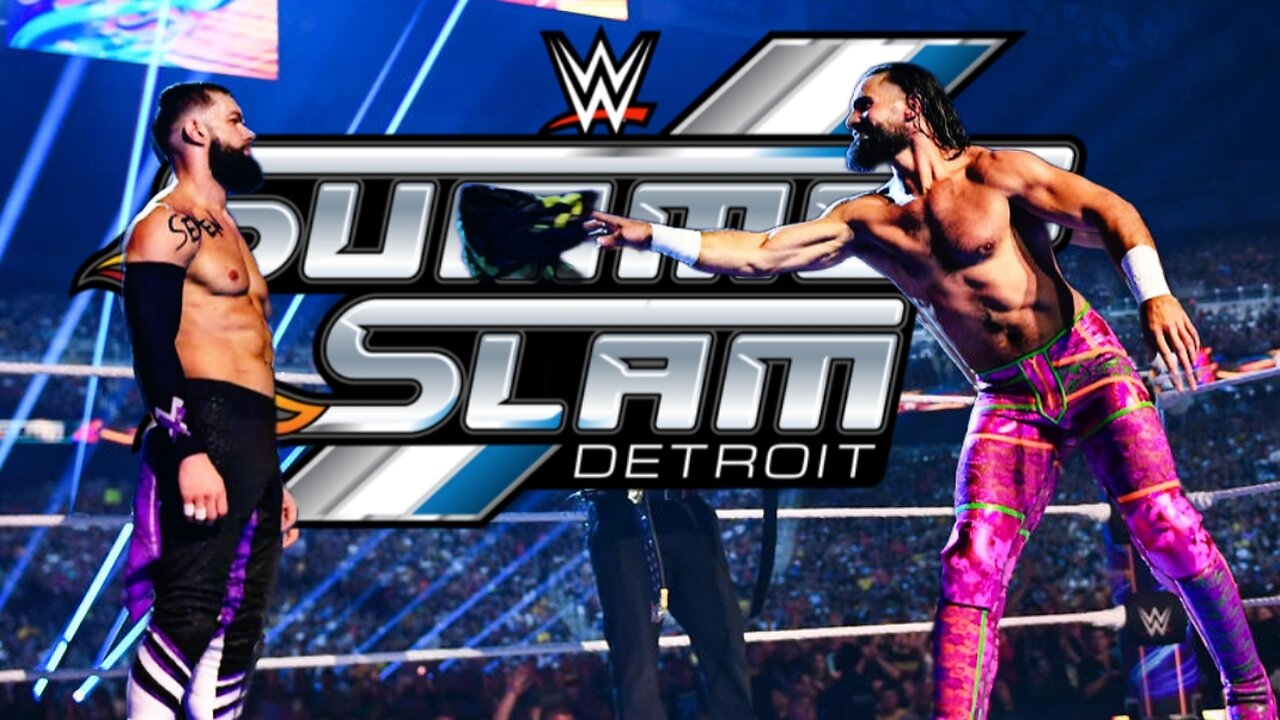 Seth Rollins Vs Finn Balor- World Heavyweight Championship - Summerslam 2023 - Highlights.