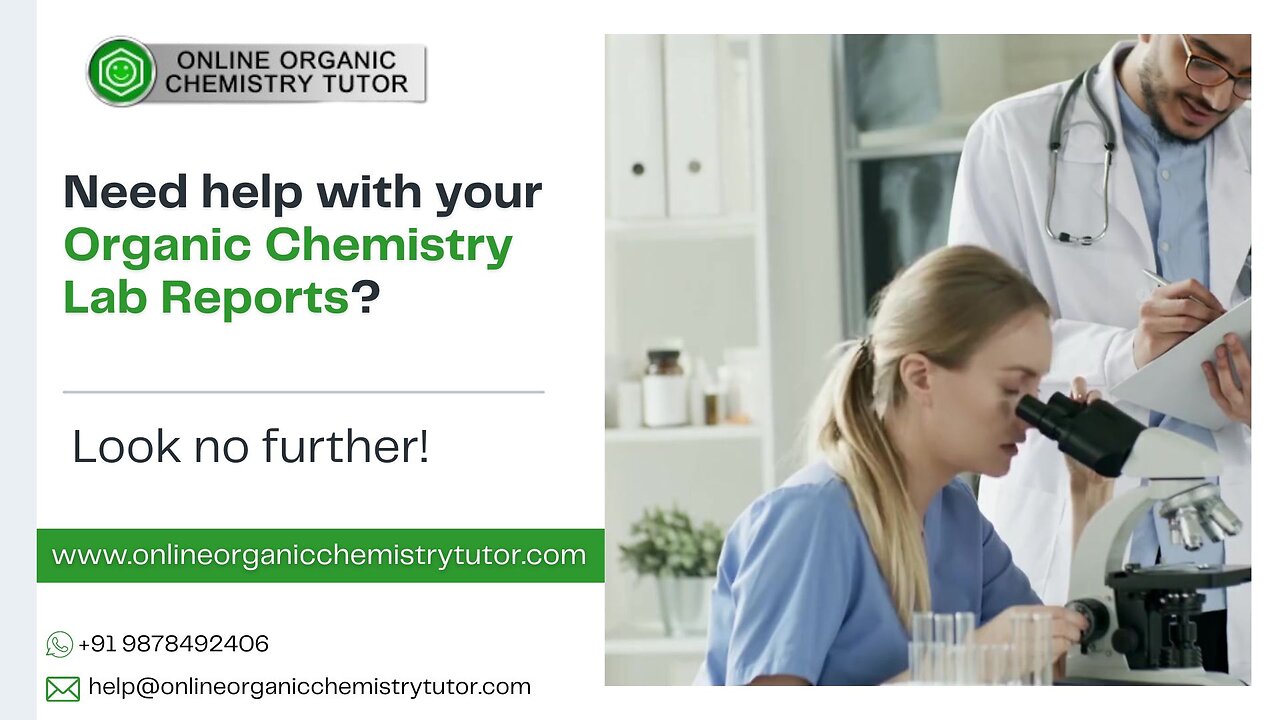 Your Guide to Perfect Organic Chemistry Lab Reports – Get Expert Guidance Now