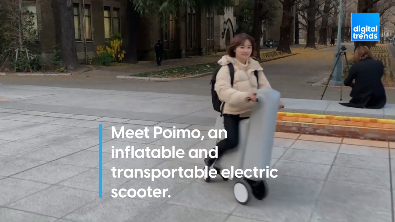 This inflatable e-bike is easily the most ridiculous product of 2020