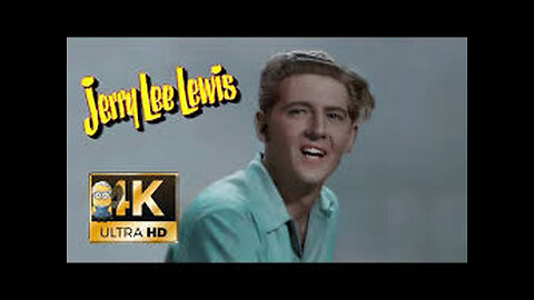 Jerry Lee Lewis - 🔥🔥🔥 Great Balls of Fire 🔥🔥🔥 (1957) AI 4K Colorized Enhanced