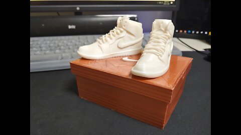 Let's make an Air Jordan with a 3D printer.