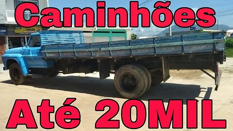 CAMINHÕES A VENDA ATÉ 20MIL Oliveira Isaias