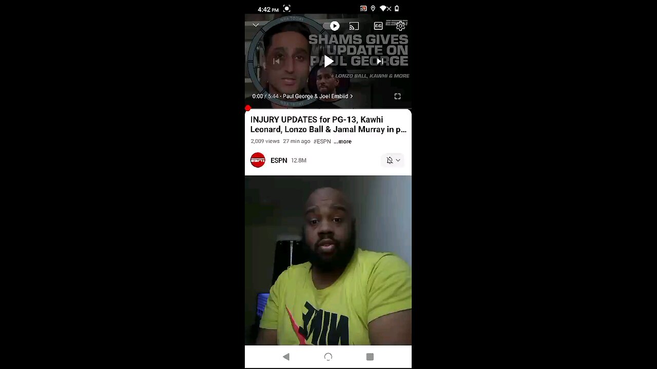 INJURY UPDATE Around The NBA