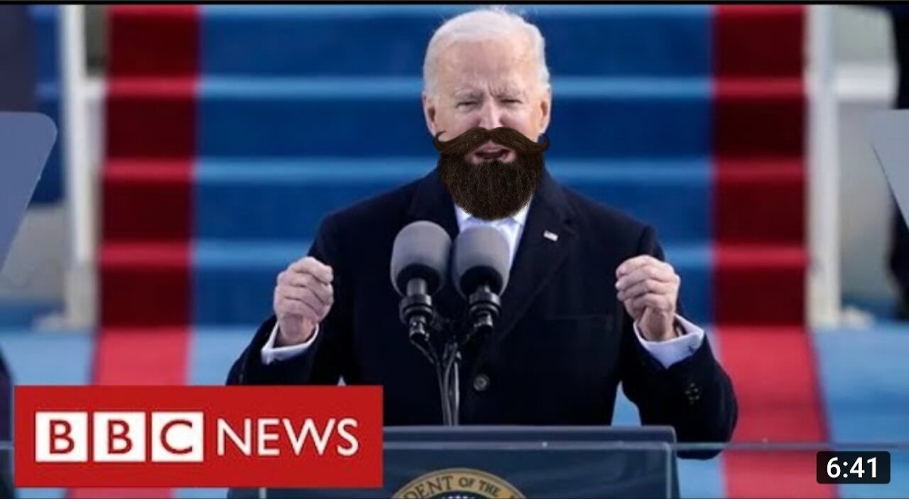 President Biden grow beard looking amazing