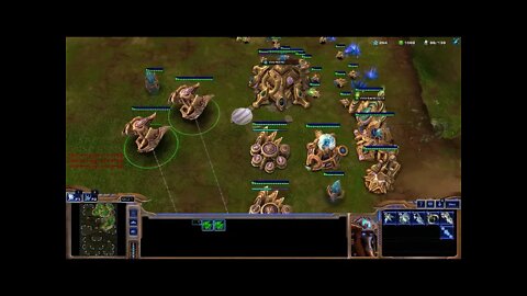 Session 3: Starcraft II (Random vs 3 Elite AI) - -