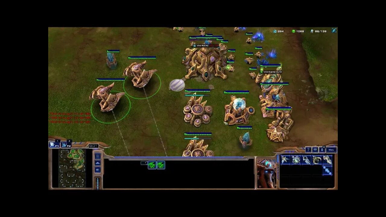 Session 3: Starcraft II (Random vs 3 Elite AI) - -