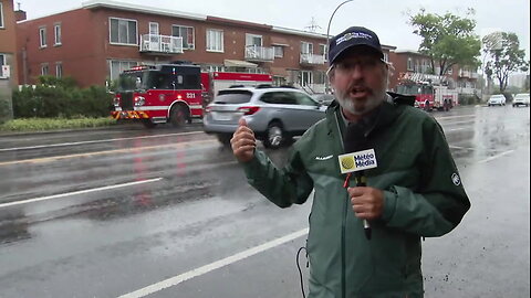 Quebec recieves 100 mm of rain in only a few hours