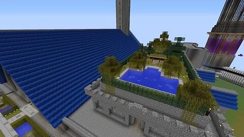 Minecraft: Castle Roof Landscaping (part 43 season 1)