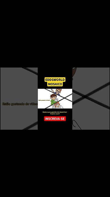 COMO DESENHAR EDDSWORLD MOSAICO #eddsworld #shorts