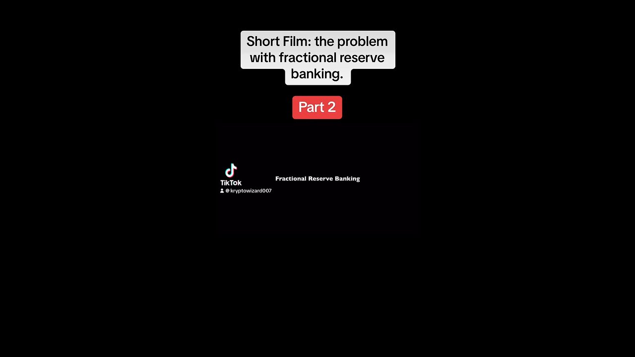 The problem with the Financial System part 2