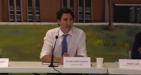 Canadian PM's Freudian Slip On Banning Guns