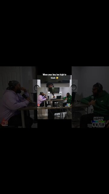 He was too high to speak 🤣🤣 #shorts #podcastclips #comedyshorts