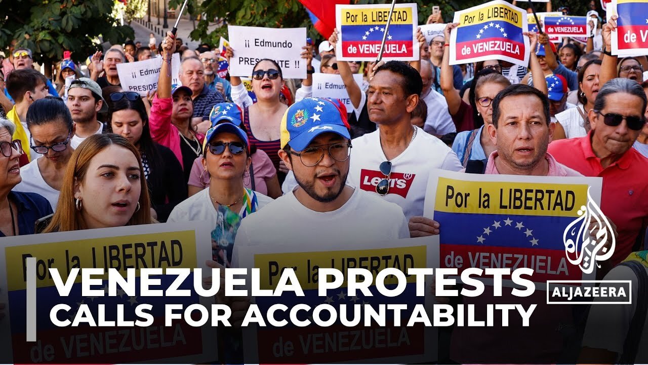 Venezuela's disputed presidential results: Thousands protest to demand accountability