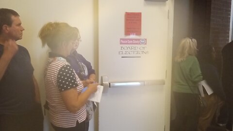 About to get a Vote in at the Election Board