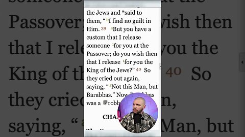 What Is Truth? - John 18:37-40