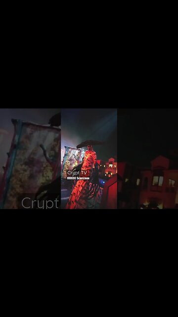 CRYPT TV Scarezone 🙈👻🤯 #halloween #shorts