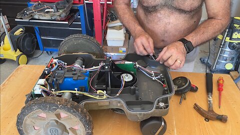 🚜 Revamping My Husqvarna 450X Mower: Front Wheel Replacement Adventure! 🔧