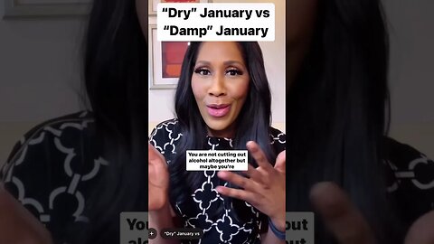 What’s the Difference Between “Dry” and “Damp” January 🍸? #shorts