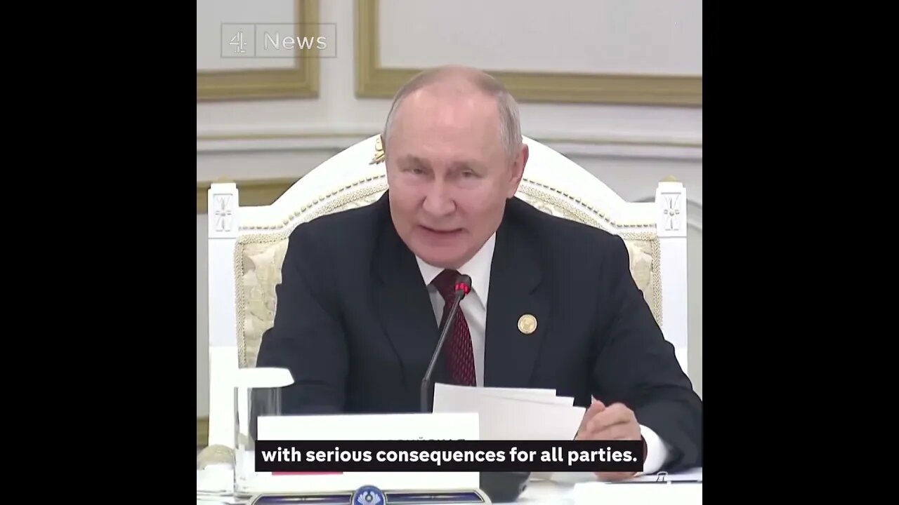 Putin speaks out against Gaza blockade and Israeli airstrikes