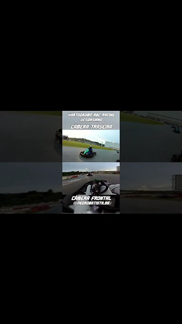 Quando a largada é uma CONFUSÃO só... #onboard #gopro #karting