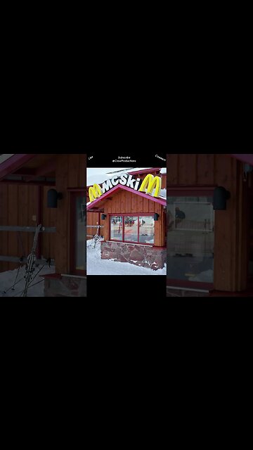 In Sweden, you can order Macs on skis.