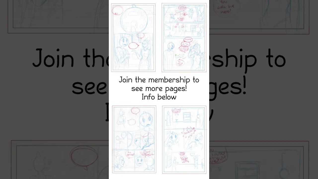 The Pumpkin Prince Comic: Thumbnails to Final Layout #shorts