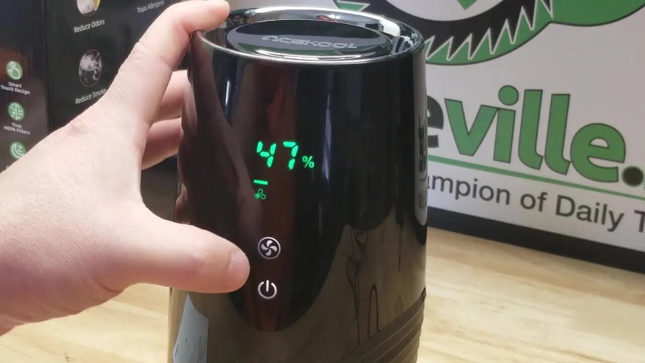 Check Out This AceKool Desktop Home HEPA Air Purifier