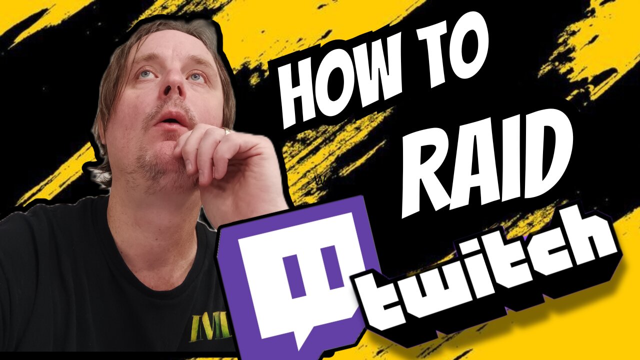how to raid on twitch 2024 pc