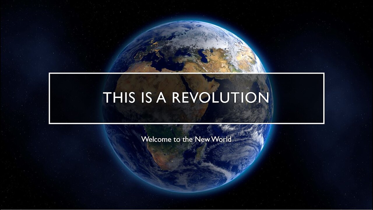 This is a Revolution: