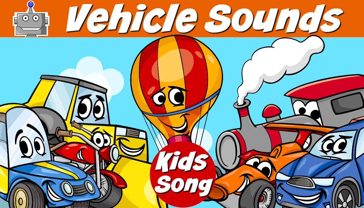 ANIMAL SOUNDS | VEHICLE ANIMALS| NURSERY RHYMES | SILLY SONGS | KIDS SONGS | SING ALONG