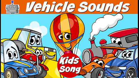 ANIMAL SOUNDS | VEHICLE ANIMALS| NURSERY RHYMES | SILLY SONGS | KIDS SONGS | SING ALONG