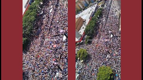 HUGE❗ Massive protest against Socialism taking place in Venezuela again