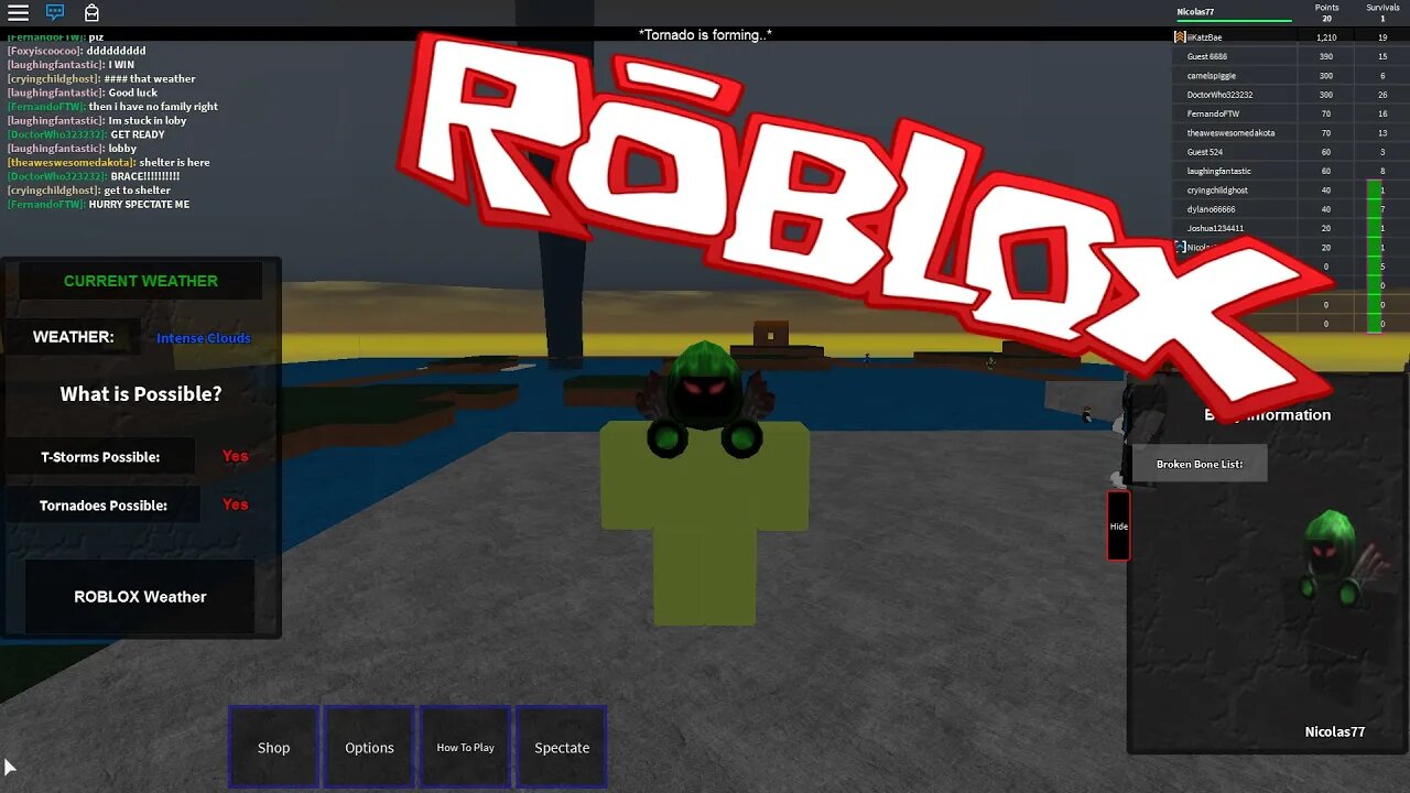 [ROBLOX] "Tornado Alley 2!" A ROBLOX Game by 1billybob1